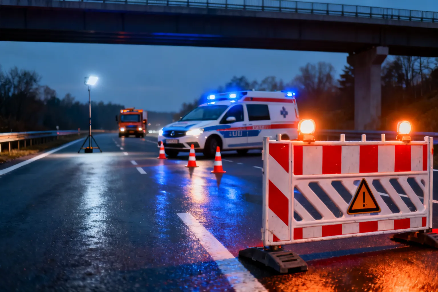 Utrudnienia S5 Augustowo 48+200 — jezdnia zablokowana