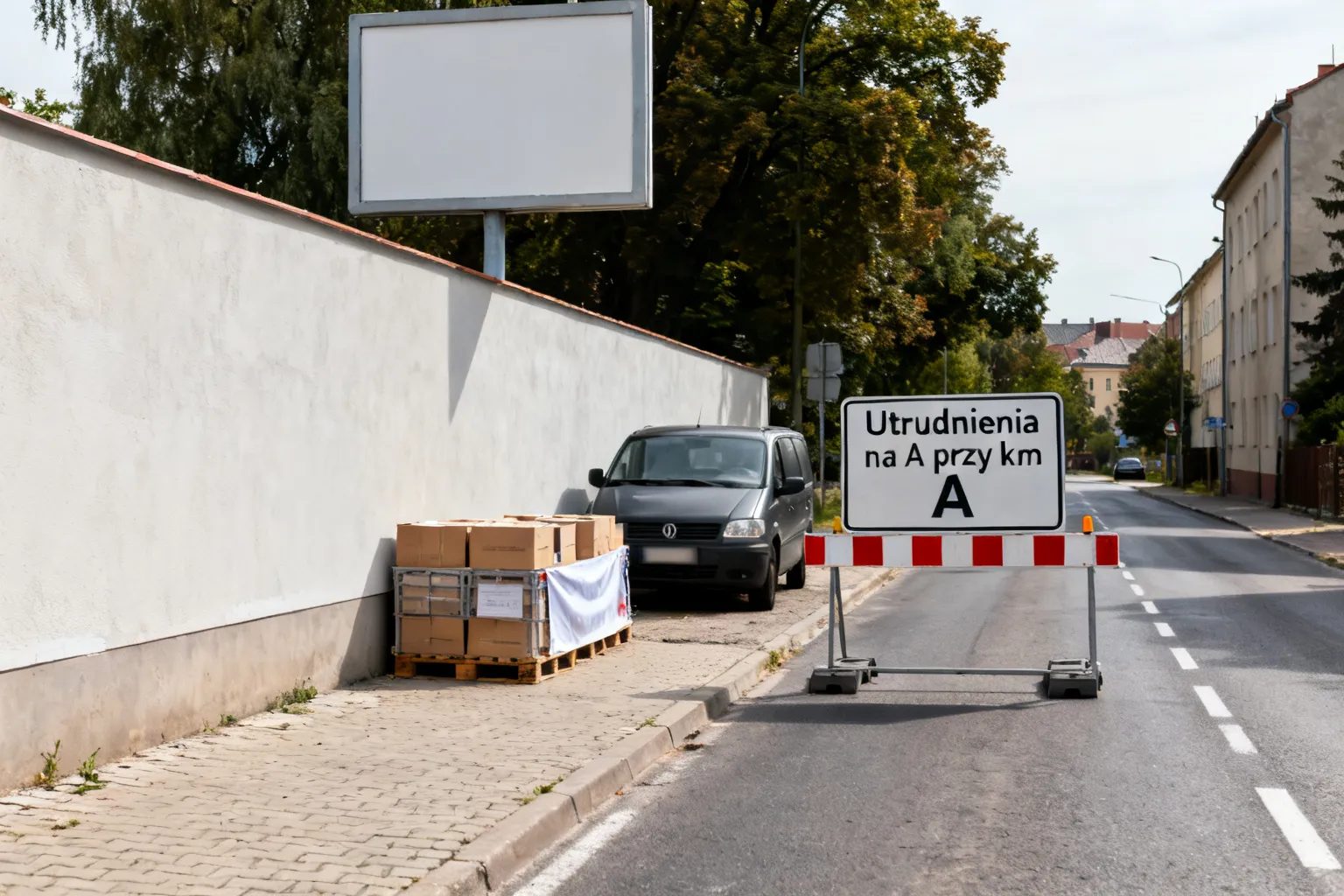 Utrudnienia na A1 przy 227 km w Dziankowie — zablokowany jeden pas