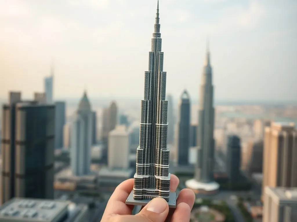 Ile metrów ma Burj Khalifa? Odkryj jego imponującą wysokość!