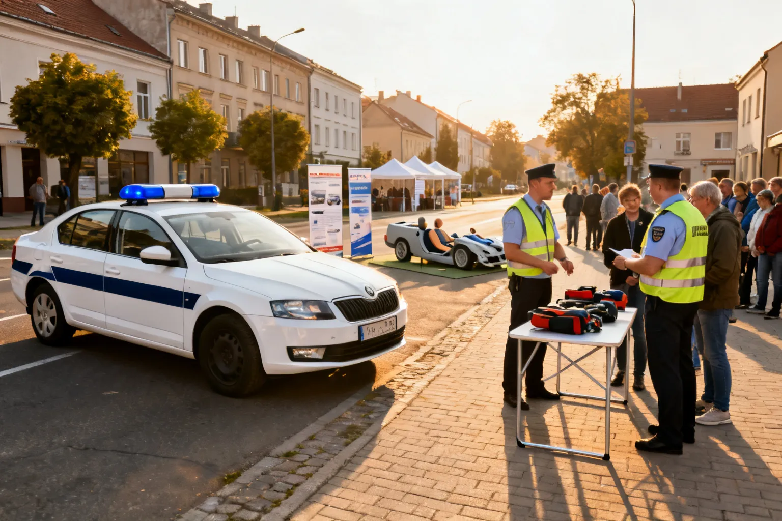 Policja promowała bezpieczeństwo podczas „Zderzenia z rzeczywistością” w Koronowie
