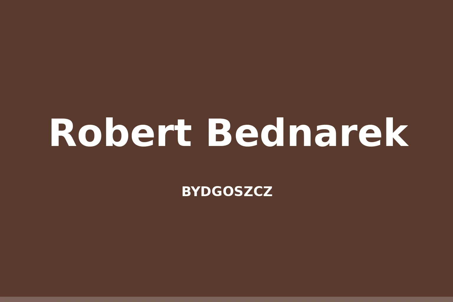 Robert Bednarek