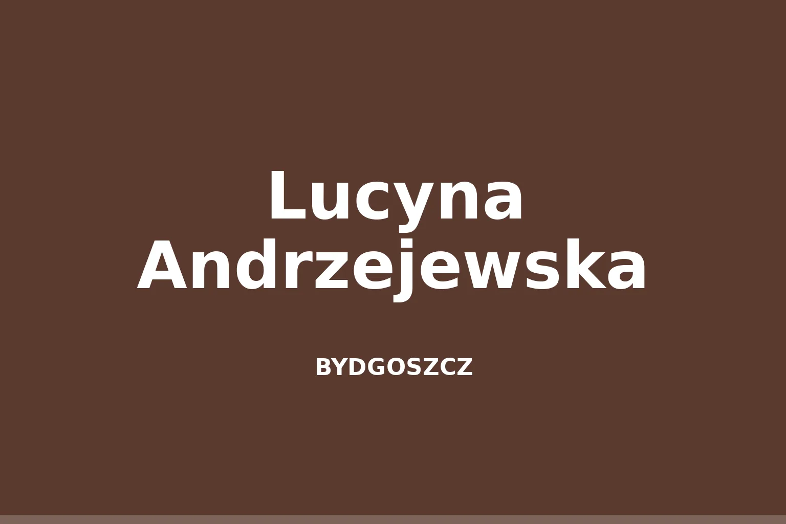 Lucyna Andrzejewska