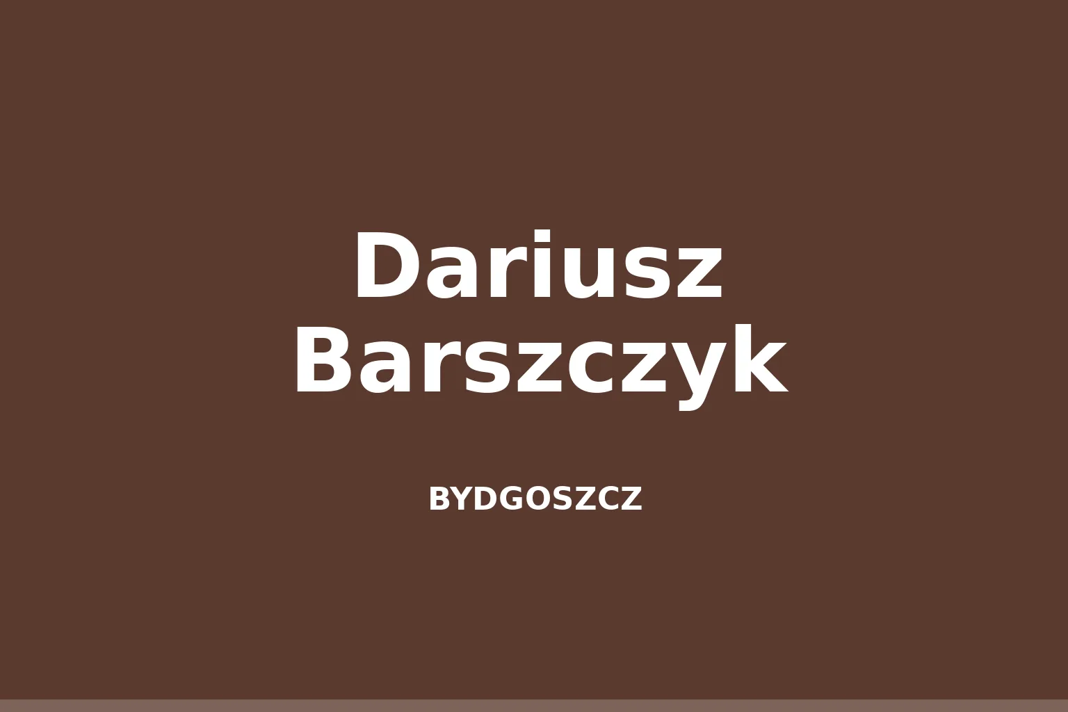 Dariusz Barszczyk
