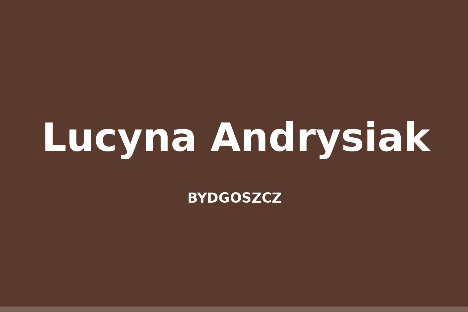 Lucyna Andrysiak