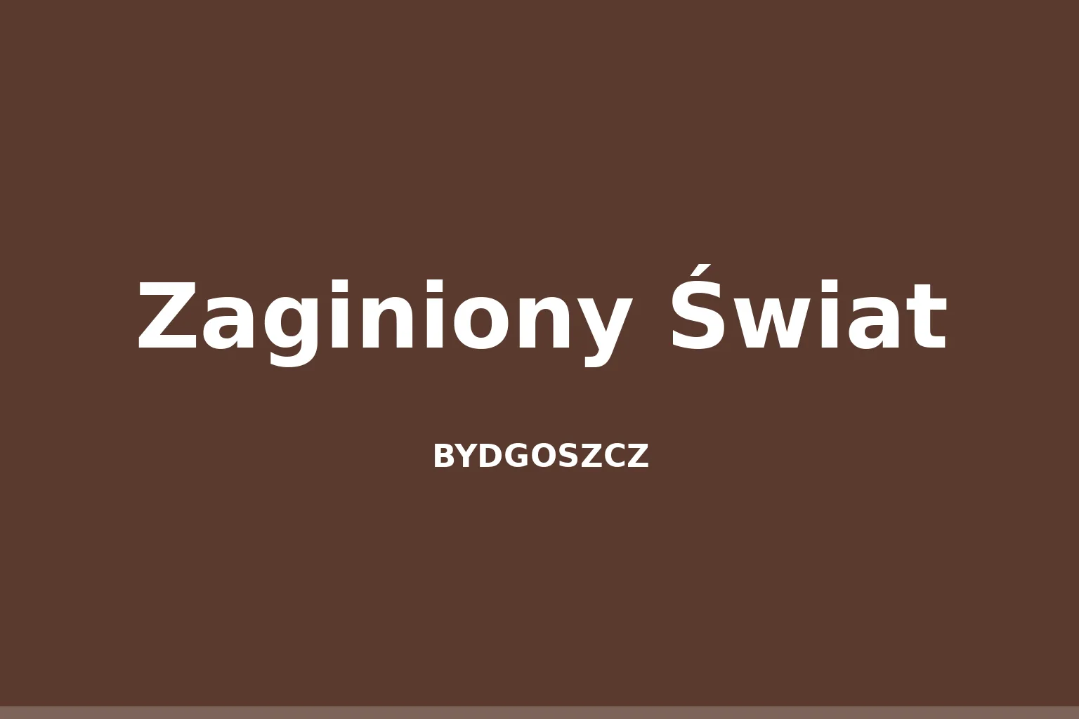 Zaginiony Świat