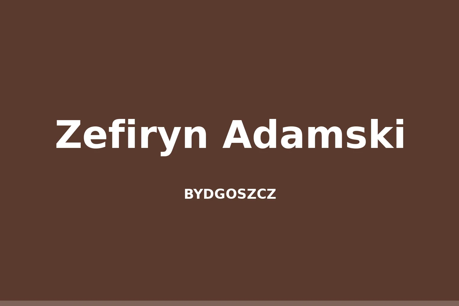 Zefiryn Adamski