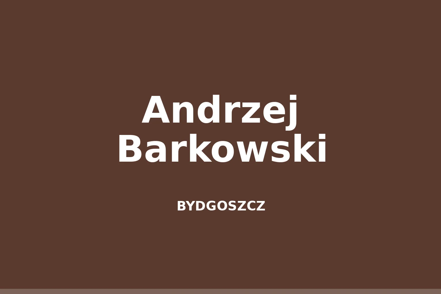 Andrzej Barkowski
